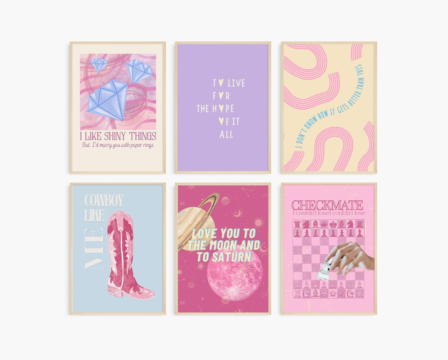 Taylor Swift Wall Art Sets