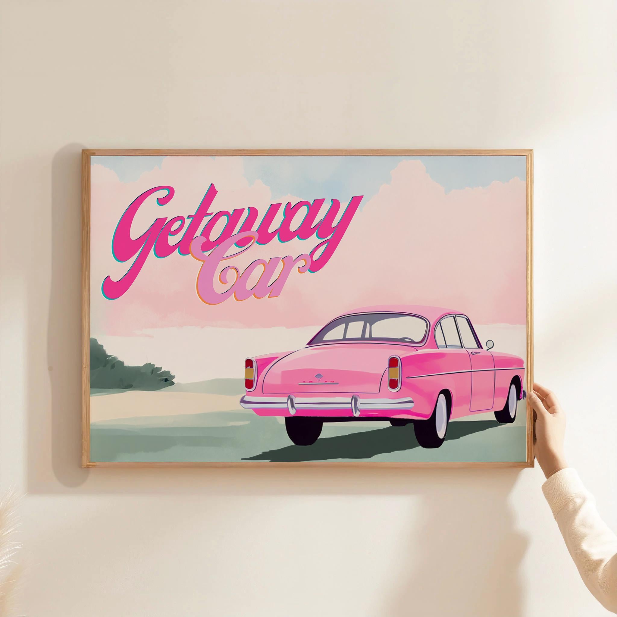 Taylor Swift Getaway Car Print