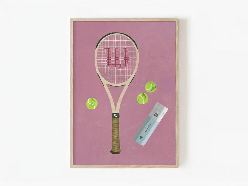 Pink Retro Racket