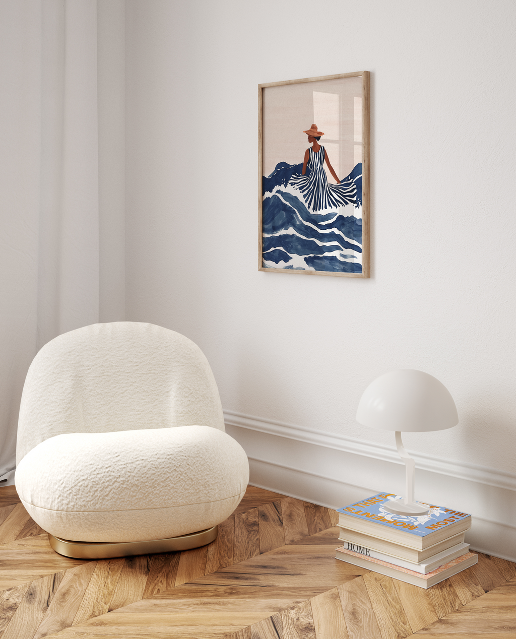 The Sea Mermaid, Scandinavian illustration by Studio Twins