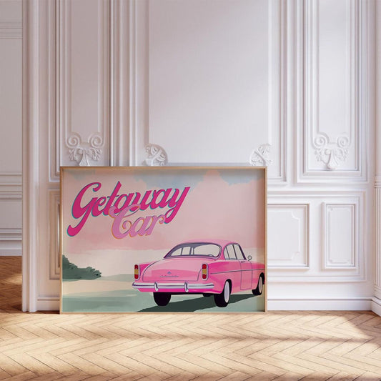 Taylor Swift Getaway Car Print