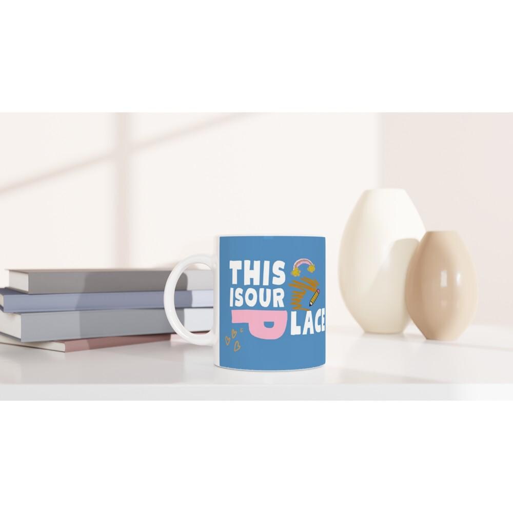 This Is Our House Taylor Swift lyrics mug in white ceramic