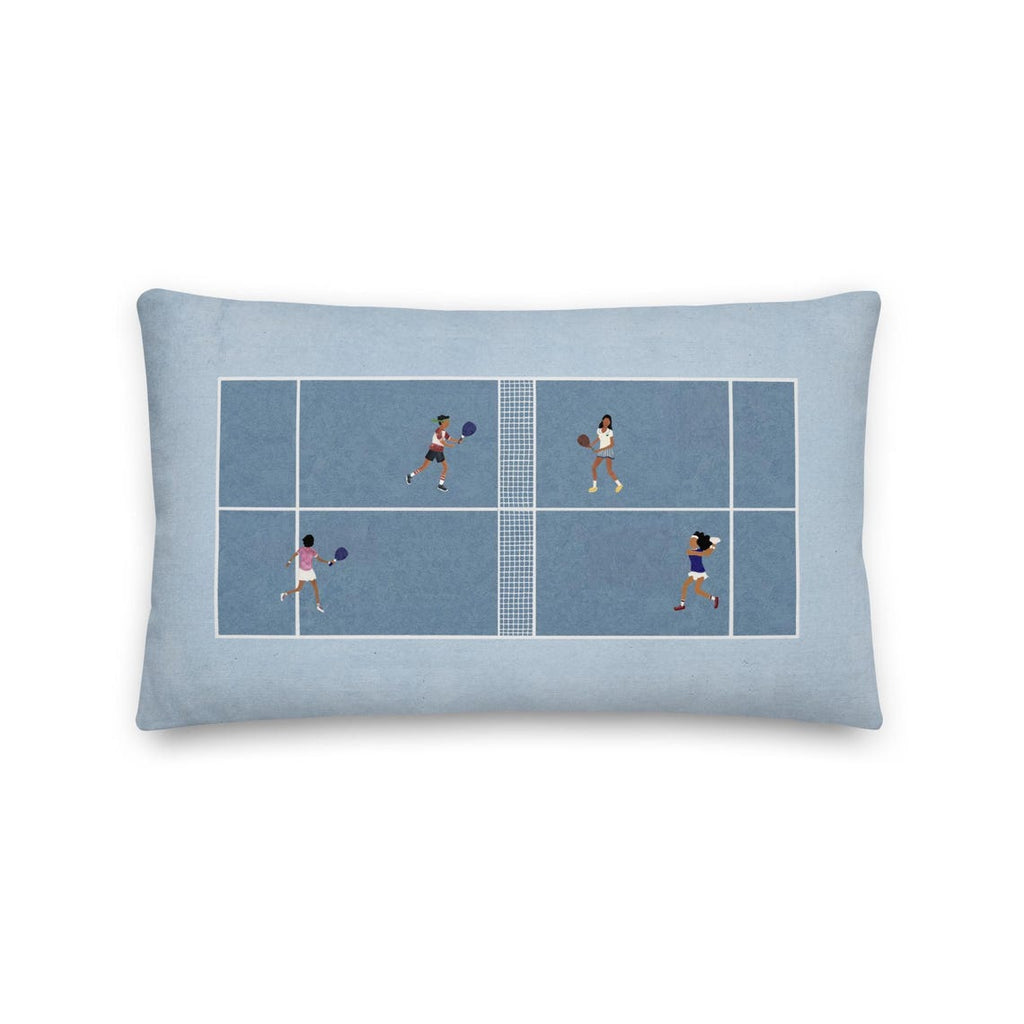 Pickleball Court Pillow