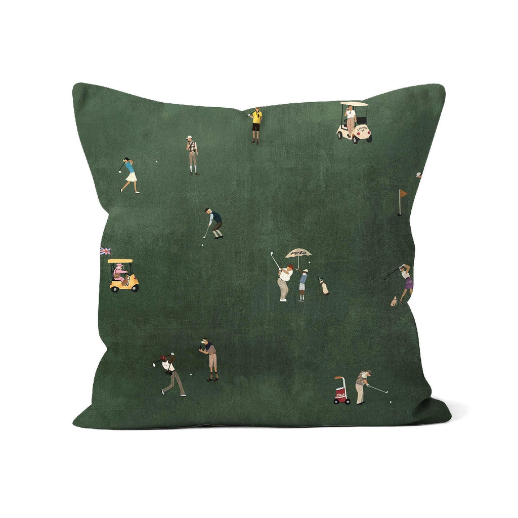 Tiny Golfers Pillow