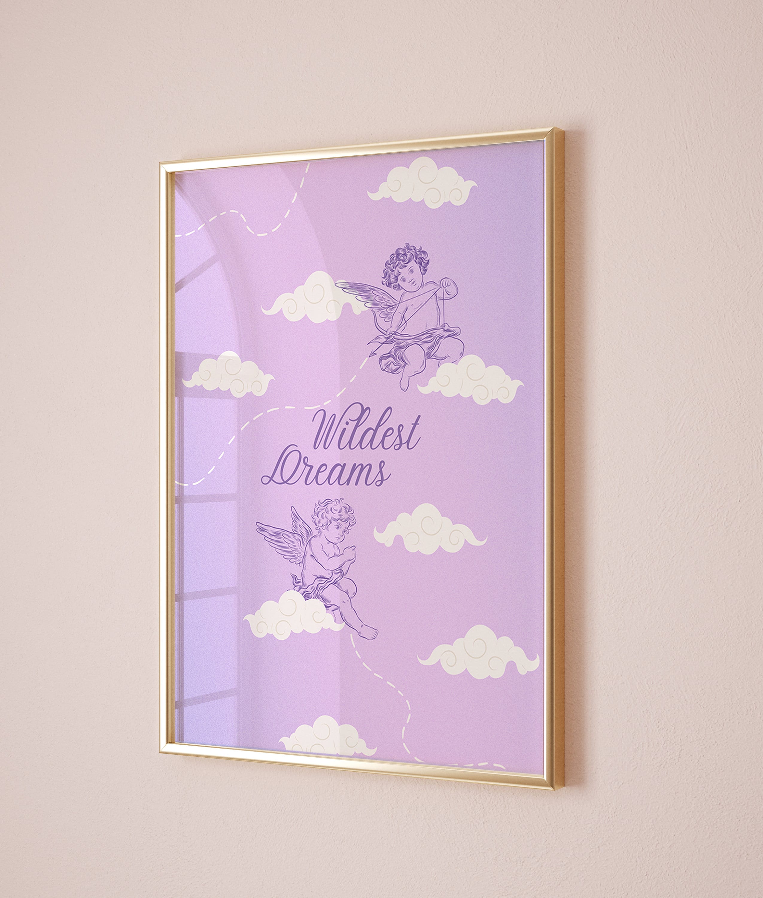 wildest dreams, purple poster