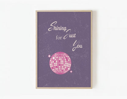 PHYSICAL PRINT | Eras print set of 8, TTPD print, swiftie gift, folklore print, mirrorball poster, lover print, knew you were trouble