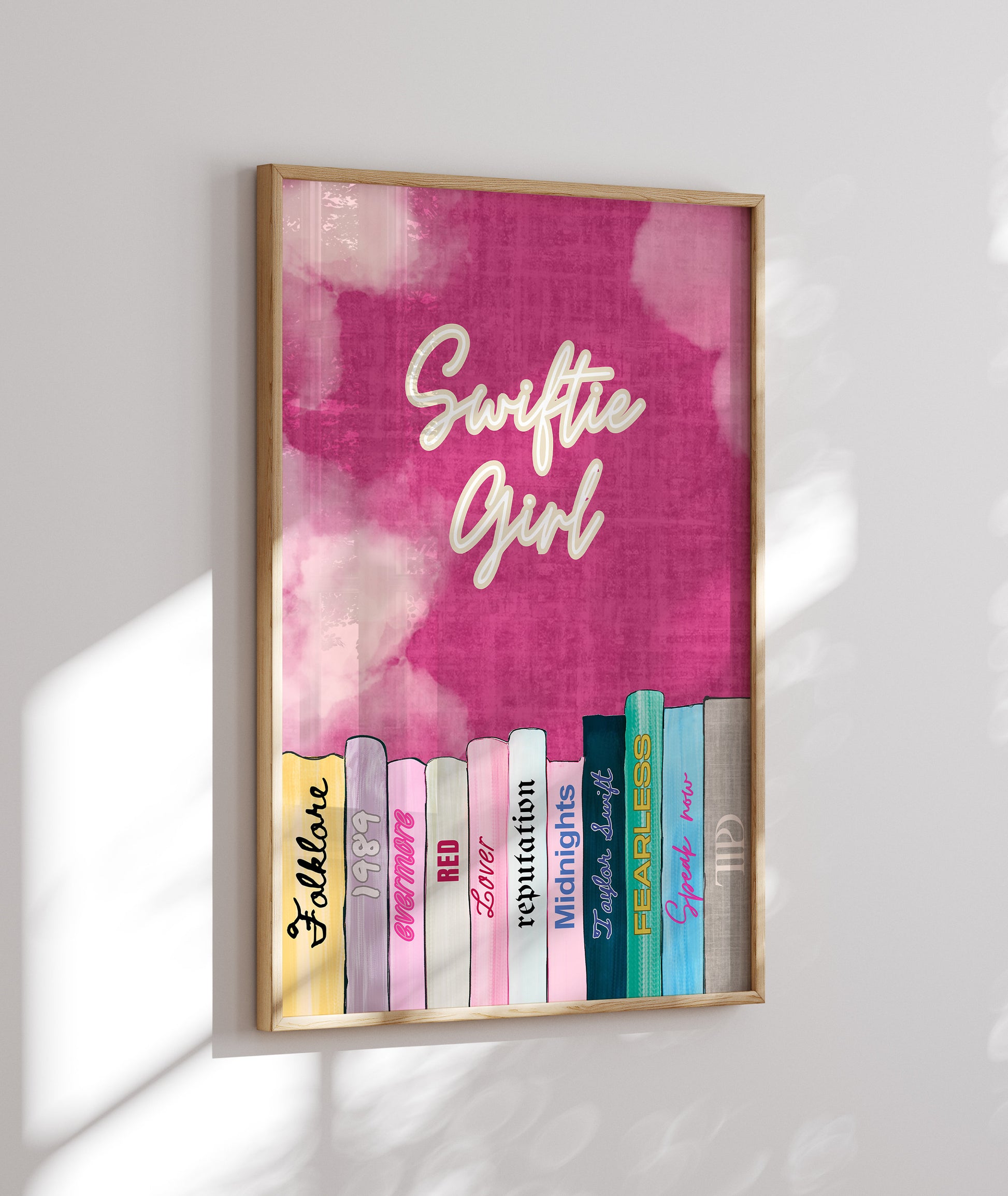 pink TTPD poster, TTPD poster, Swiftie Gift, swiftie girl poster, Taylor lyrics poster, Taylor fan gift, swiftie-fan poster, TTPD gift