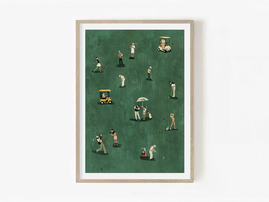 golf lover wall art