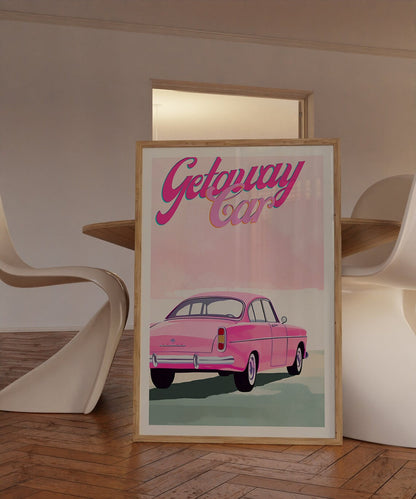 Getaway car print, getaway car poster, Taylor gift, gift for her, swiftie-gift, Taylor Wall art, swifti print, eras tour gift, swiftie-gift