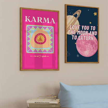 Karma is a god love you to the moon and to saturn