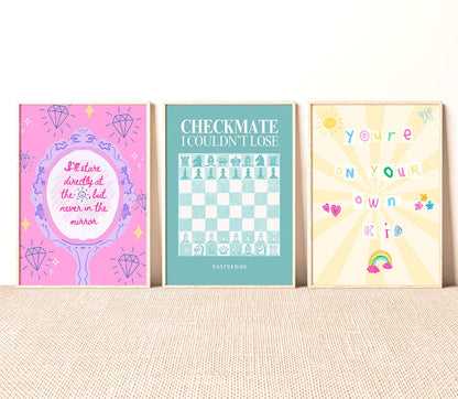 Taylor set of 3, Taylor lyrics poster, Taylor eras Wall poster, swifti poster, swifite bedroom decor, eras poster, swifti, swiftie-gift