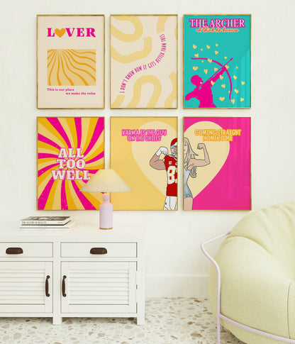 Taylor poster set, Taylor poster, Taylor posters, eras posters, cruel summer poster, Taylor poster, eras poster, swifti poster, swiftie-gift