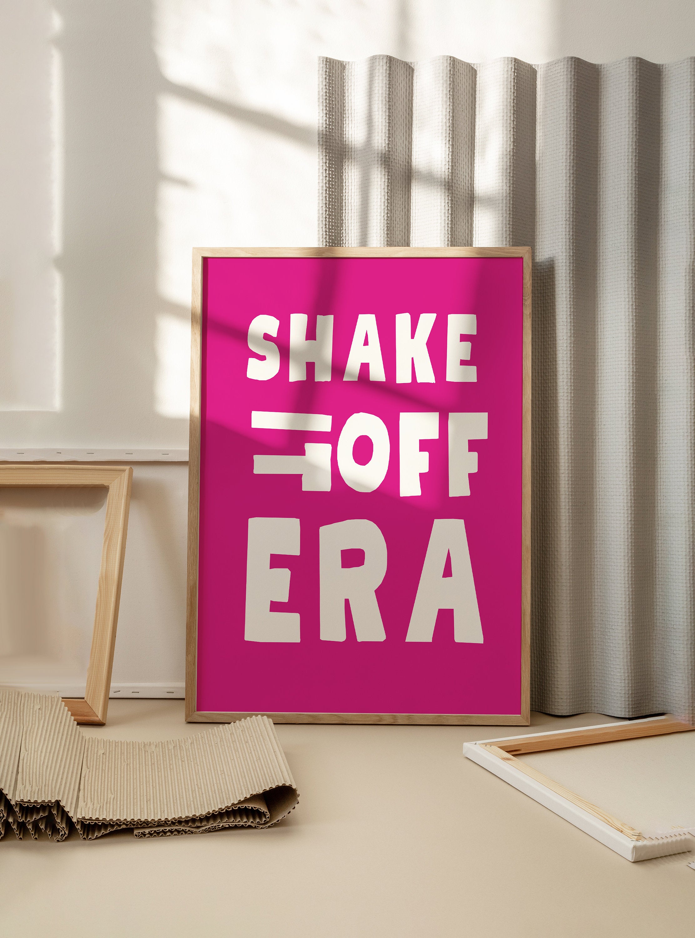 Pink this is our place set of 2, pink shake it, pink Taylor poster, shake it poster, swifti print, eras print, swifti gift, Taylor print