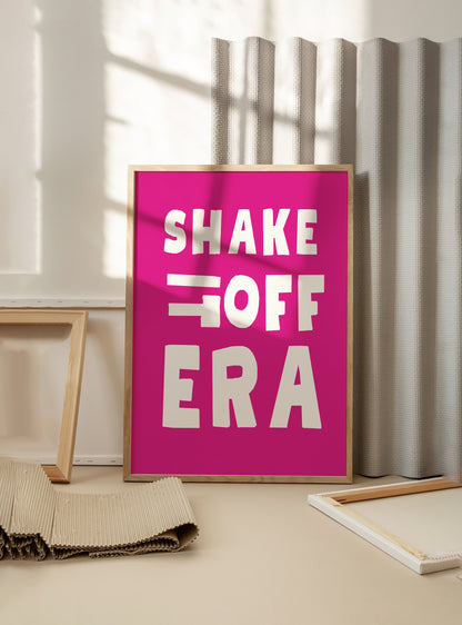 Pink this is our place set of 2, pink shake it, pink Taylor poster, shake it poster, swifti print, eras print, swifti gift, Taylor print