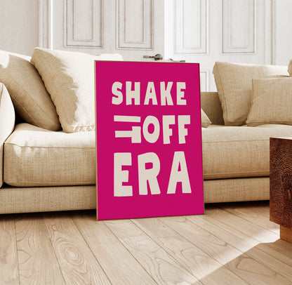 Pink this is our place set of 2, pink shake it, pink Taylor poster, shake it poster, swifti print, eras print, swifti gift, Taylor print