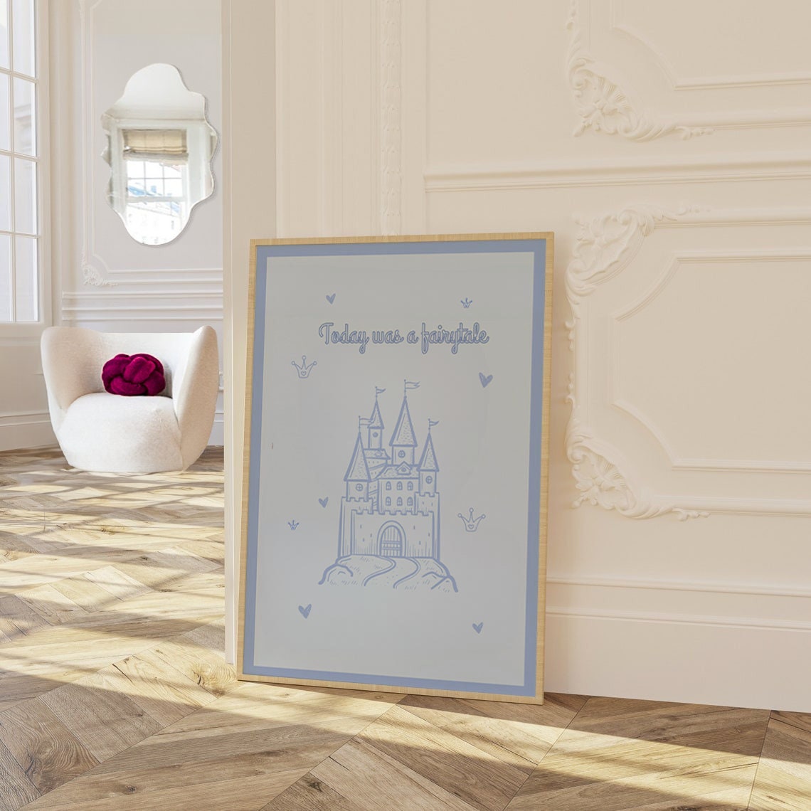 today was a fairytale | | Blue swiftie Vibes | Swiftie Gift for girl | Taylor fan gift | Printable swiftie gift