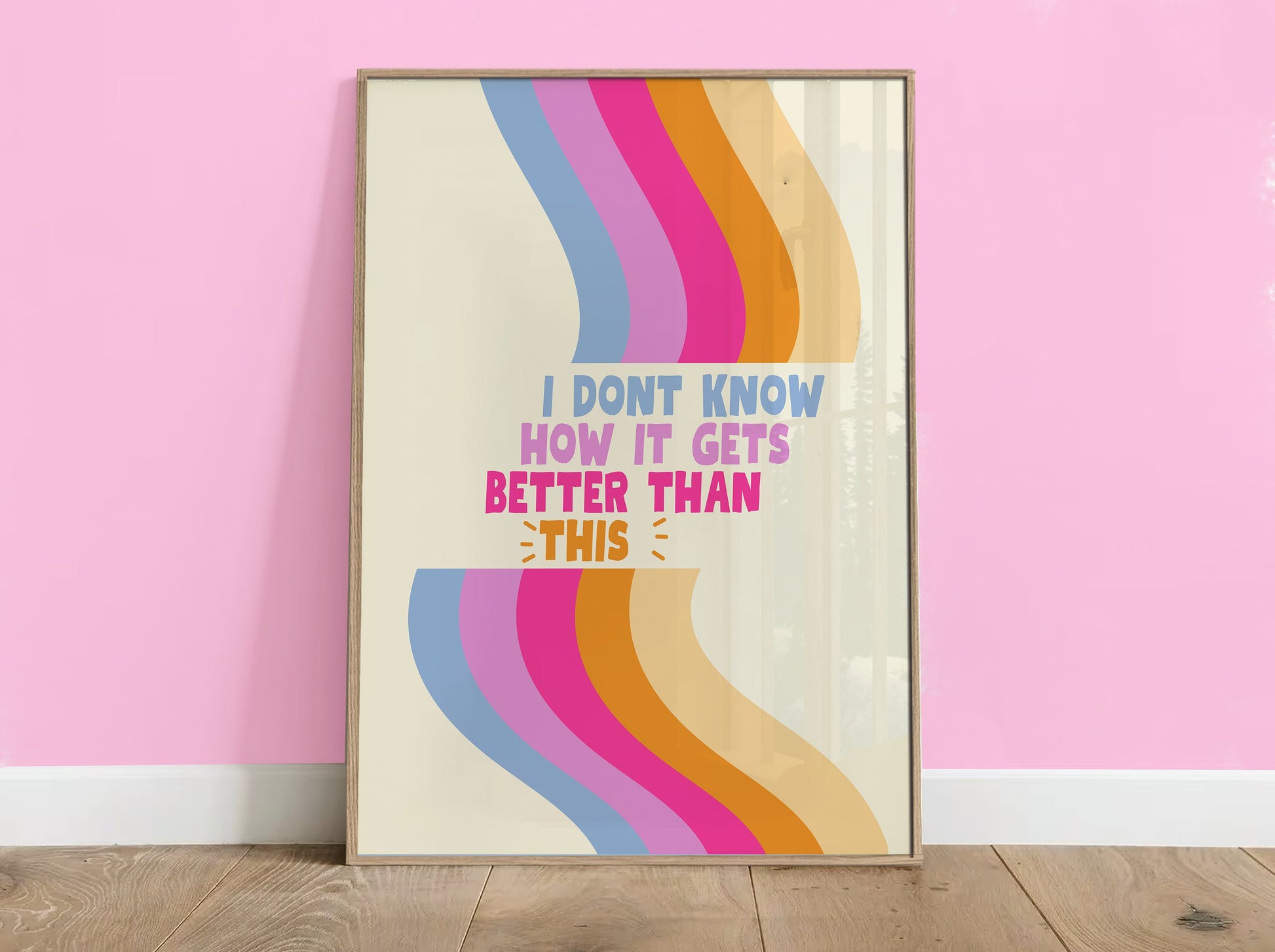 I dont know how it gets better than this poster, taylor song poster, swifti gift, taylor poster, taylor lyric print, taylor gift, swifti