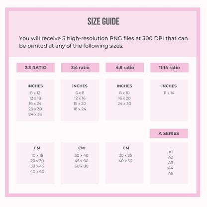 the size guide for a women&#39;s dress