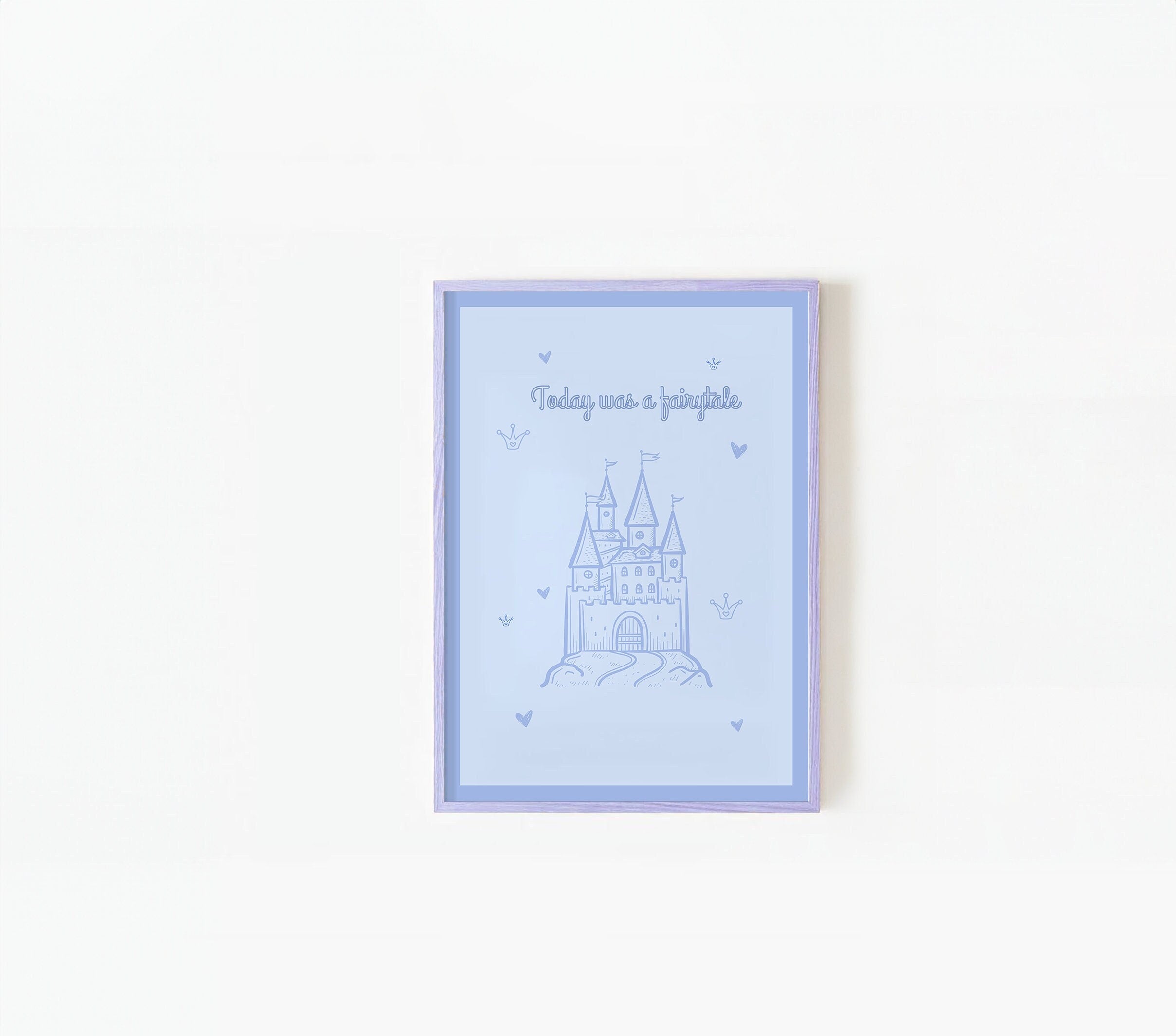 today was a fairytale | | Blue swiftie Vibes | Swiftie Gift for girl | Taylor fan gift | Printable swiftie gift