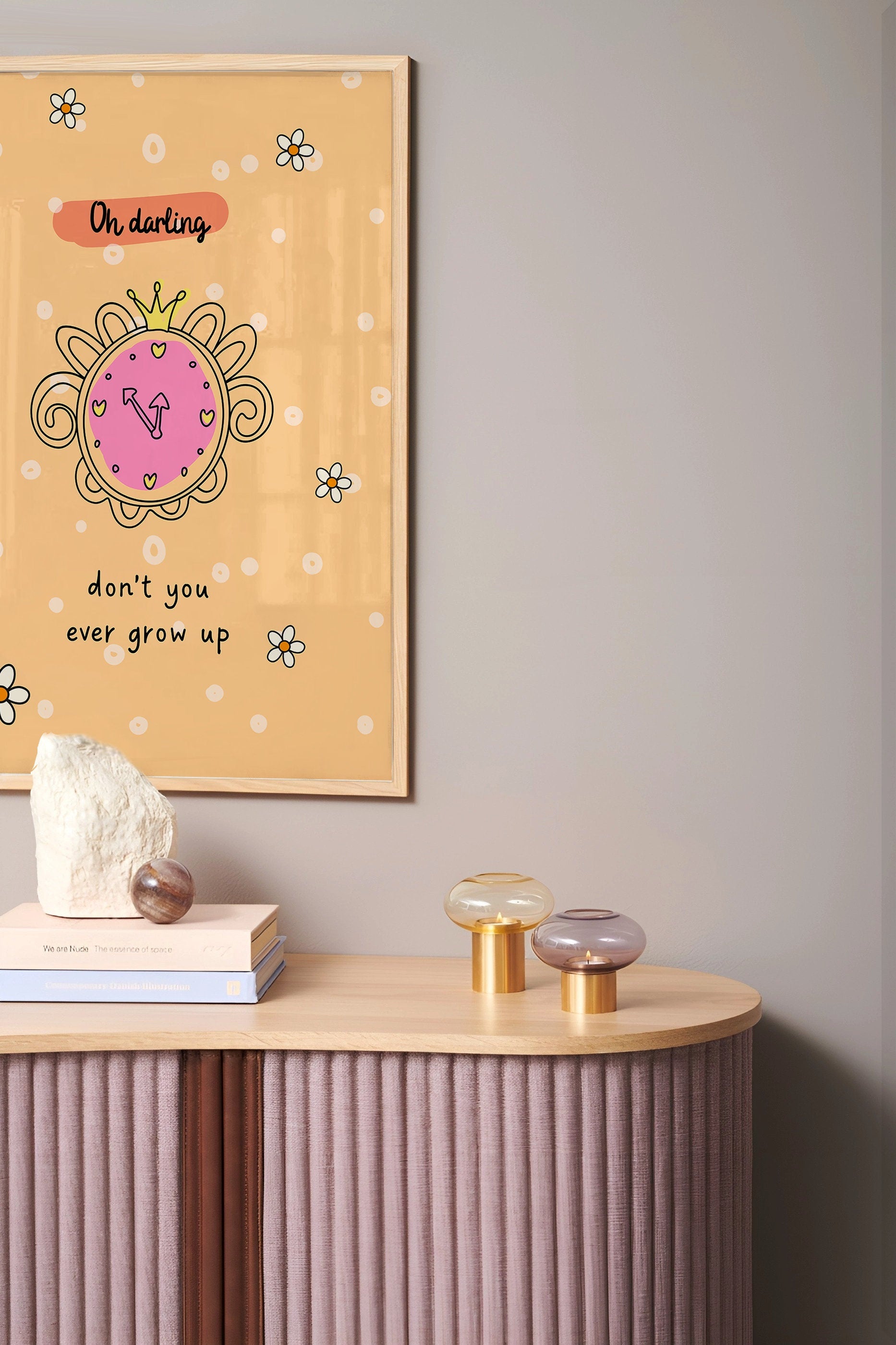 never grow up print| yellow swiftie Vibes | Swiftie Gift for Daughter | Taylor fan gift | Printable swiftie gift | eras poster